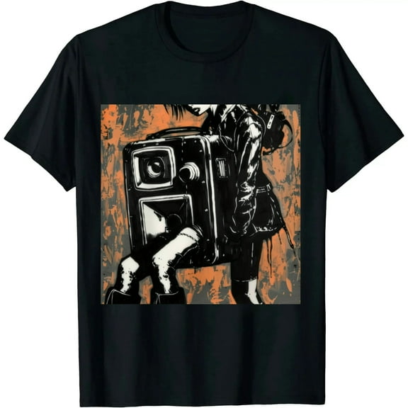 Qinduosi HALESTORMS ReAniMate Classic T-Shirt Crew Fashion Neck Casual Top Basic Short Sleeve Shirt Black