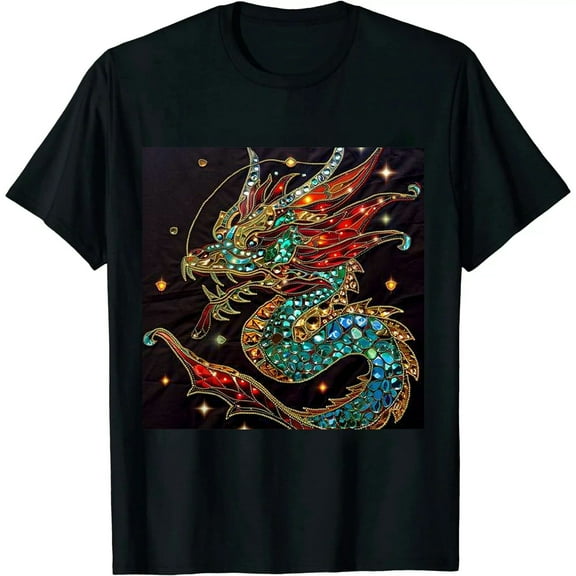 Qinduosi HZCX Mens Womens T Shirt Short Sleeve Mercerized Graphic Tees Black