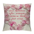 thumbnail image 1 of Qinduosi Happy Mothers Day Pillow Covers Set of ,I Love MOM Pink Love Heart Decorative Pillow Cases Holiday Decorations Mothers Gift Throw Cushion Case for Home Couch Sofa Living Room inch-, 1 of 5