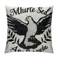 thumbnail image 1 of Qinduosi Inspirational Bible Verse Decorative Throw Pillowcase Give Us This Day Our Daily Bread Cozy Linen Cushion Covers Rustic Pillow for Living Room Bedroom Home Decoration Zipper, 1 of 5