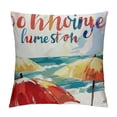 thumbnail image 1 of Qinduosi Kids Throw Pillow Covers ,She is Mixed with a Little , Room Decor Pillowcase for Kids Room Bedroom Nursery, 1 of 5