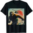 thumbnail image 1 of Qinduosi Kong The Gorilla King Tshirt - Classic Fit Unisex Tee Shirt for Men and Women Black, 1 of 3