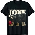 thumbnail image 1 of Qinduosi Letters Design Mens Shirt Lifestyle Tee Black, 1 of 3