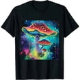 thumbnail image 1 of Qinduosi Men's Graphics T-Shirt, Cat T-Shirt Crew Neck Short Sleeve Tee Top Tees Clothes for Men Women Teen Black, 1 of 3