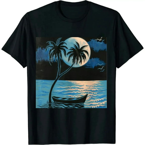 Qinduosi  Men's Letter Graphic Tees Round Neck Short Sleeve Summer Loose T Shirt Top Black