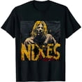 thumbnail image 1 of Qinduosi Men's One Sided Slim Fit T-Shirt Black, 1 of 3