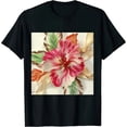 thumbnail image 1 of Qinduosi Men's Shirt Beach Shirts for Men Floral Shirts Holiday Shirts Black, 1 of 3