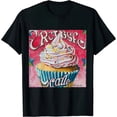 thumbnail image 1 of Qinduosi Men's Women's Youth Shirt Cool Design Shirt Top Basic Tee Black, 1 of 3
