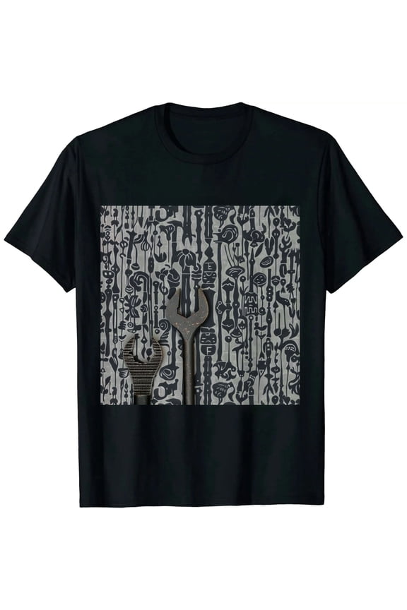 Mens American Flag Tools USA Merica Dad Gift T Shirt Handyman Funny Car Lover Black