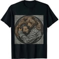 thumbnail image 1 of Qinduosi Mens Funny Valentines Day T Shirts Sarcastic Valentines Day T Shirts for Men Black, 1 of 3