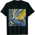 thumbnail image 1 of Qinduosi Mens Graphic Tees Butterfly Print Oversized T Shirts Washed Vintage Shirt Casual Tops Black, 1 of 3