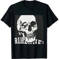 thumbnail image 1 of Qinduosi Mens Ive Got No Body Tshirt Skull Halloween for Guys Black, 1 of 3