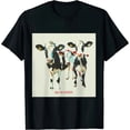 thumbnail image 1 of Qinduosi Mens Oversized T Shirts Tees Distorted Portrait Print Crew Neck Tops Casual Shirt Black, 1 of 3