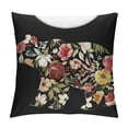 thumbnail image 1 of Qinduosi  Pack of Throw Pillow Cases, Polar Bear Colorful Flowers Cozy Pillow Cover Square " Cushion Case Set Pillowcase Decorative for Home Sofa Bedroom Car Office, Mom Quote, 1 of 5