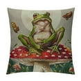 thumbnail image 1 of Qinduosi Pillow Covers,Mushroom Pillow Covers,Do What Makes You Happy,mmushroom Decor Pillows Cover ,Mushroom Gifts, Gifts,s Gifts for Women,ushroom Gifts for Women White, 1 of 5