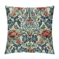 thumbnail image 1 of Qinduosi Pillow Covers of The Strawberry Thieves Design Art Pillow Cases Square Decorative Cushion Covers for Sofa Couch White, 1 of 5