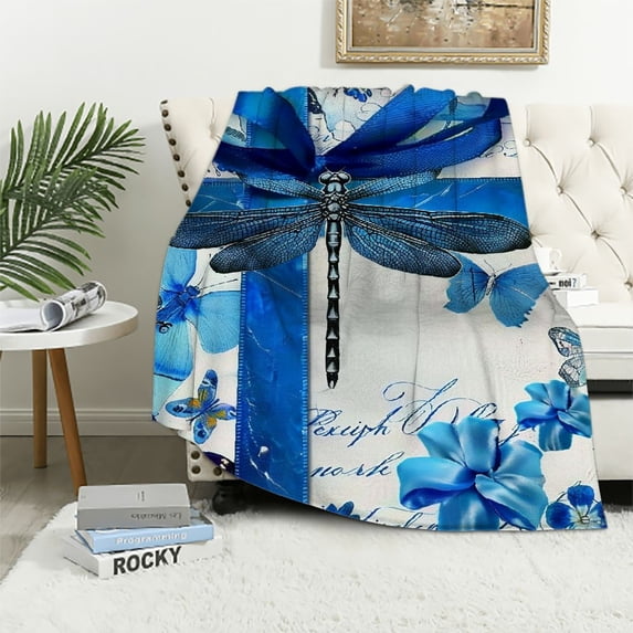 Qinduosi Pirnted Throw Blanket Soft Bed Bedding Warm Flannel Blankets Gifts for Kids Boys Teens Men, Sofa Living Room Bedroom Home Decor
