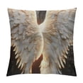 thumbnail image 1 of Qinduosi Print Throw Pillow Covers,Pillow Cushion Cases,Throw Pillows for Couch Sofa Bedroom Car White, 1 of 5