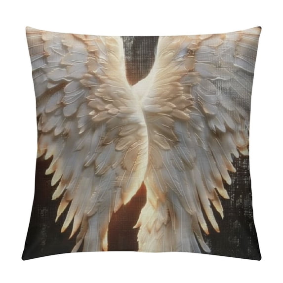 Qinduosi Print Throw Pillow Covers,Pillow Cushion Cases,Throw Pillows for Couch Sofa Bedroom Car White