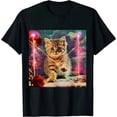 thumbnail image 1 of Qinduosi Printed Style Wild Shirts in Athletic Sports Fabric Tee Black, 1 of 3