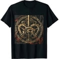 thumbnail image 1 of Qinduosi Printed Tee, Clothing, Nordic Tradition, Clothing for Men/Women Full Size S-5XL Black, 1 of 3