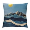 thumbnail image 1 of Qinduosi Set of  Outdoor Decorative Throw Pillow Covers Inch,Watercolor Fall Camp Linen Square Cushion，for Living Room Couch and Bed （,） White, 1 of 5