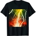 thumbnail image 1 of Qinduosi  Shirts for Men Women Graphic Tees Unisex Printed Short Sleeve Novelty Tops T-Shirts Black, 1 of 3