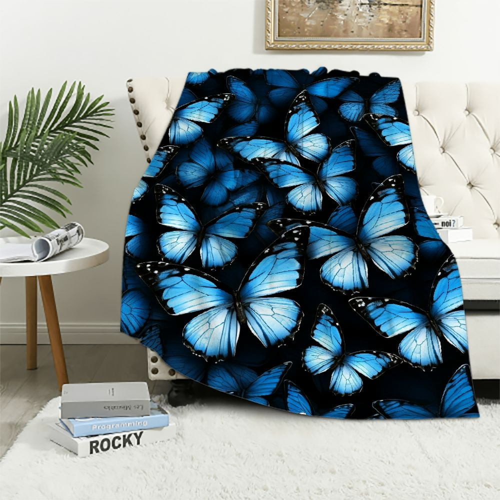 SOFIJA - Alba Blanket - Blue