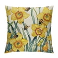 thumbnail image 1 of Qinduosi  Spring Throw Pillow Cover Set of Inch Spring Summer Flower Cushion Case for Sofa Couch, 1 of 5