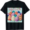 thumbnail image 1 of Qinduosi Summer Crop Top Cute Shirts for Teen Girls Women's T-Shirt Short Sleeve Casual Tops Black, 1 of 3