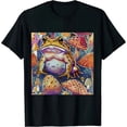 thumbnail image 1 of Qinduosi T-Shirt Outfit Casual Cute Animal Print Summer Short Sleeve Stylish Top Pattern Graphic Fitted Crew Neck Black, 1 of 3