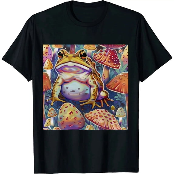 Qinduosi T-Shirt Outfit Casual Cute Animal Print Summer Short Sleeve Stylish Top Pattern Graphic Fitted Crew Neck Black