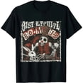 thumbnail image 1 of Qinduosi The Rabbit in Red T-Shirt Black, 1 of 3