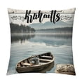 thumbnail image 1 of Qinduosi Themed Pillowcase Decorations for Home, Life is Better at The Throw Pillow Cover ”, Gifts, Housewarming Gifts White, 1 of 5