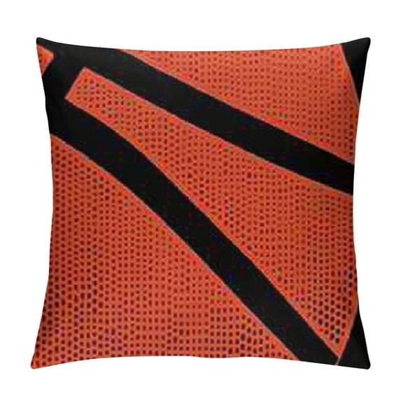 Qinduosi Throw Pillow Cover Decorative Pillow Cases Soccer Base Foot Decor Pillowcases