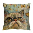 thumbnail image 1 of Qinduosi Throw Pillow Cover Fantasy Colorful Watercolor Painting of Home Decor Pillowcase Cushion Cover for Sofa Couch Bed and Car White, 1 of 5