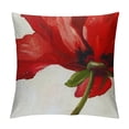 thumbnail image 1 of Qinduosi Throw Pillow Cover Flower Tropical Plants Watercolor Bright Nature Inch Square Pillow Case Cushion Cover for Home Car Decorative Linen, 1 of 5
