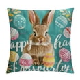 thumbnail image 1 of Qinduosi Throw Pillow Covers Set of in Easter Eggs Decorative Pillow Cases Cushion Cover for Living Room Bedroom Sofa, 1 of 5