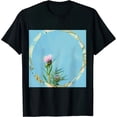 thumbnail image 1 of Qinduosi Unisex-Adult Standard Butterfly Stealie Tee Black, 1 of 3
