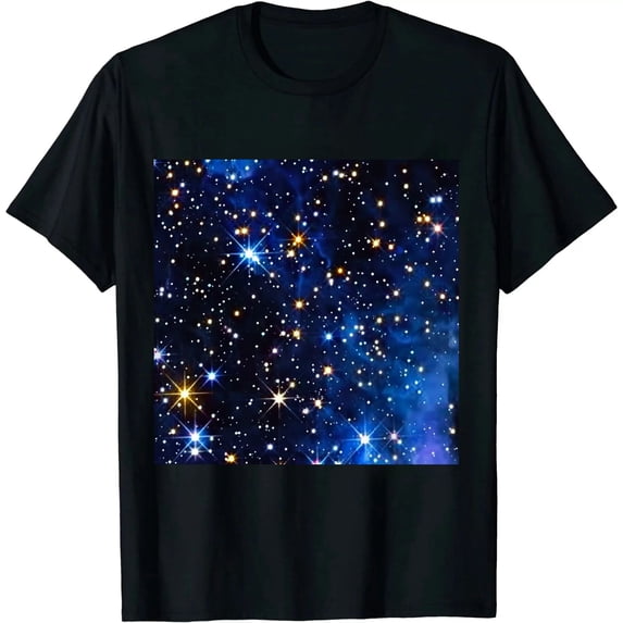 Qinduosi Unisex Men's and Women's Shirts Unisex Fashion Graphic Adults Size S-XXL Black