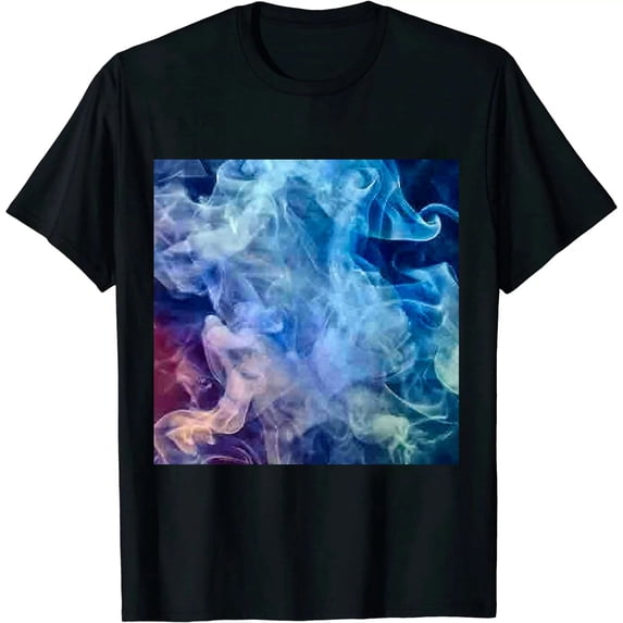 Qinduosi Unisex Men's and Women's Shirts Unisex Fashion Graphic Adults Size S-XXL Black