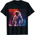 thumbnail image 1 of Qinduosi Unisex Men's and Women's Shirts Unisex Fashion Tees Graphic Adults T-Shirts Tops Size Black, 1 of 3
