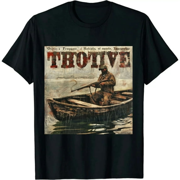 Qinduosi Waterfowl Hunting T S/S Black