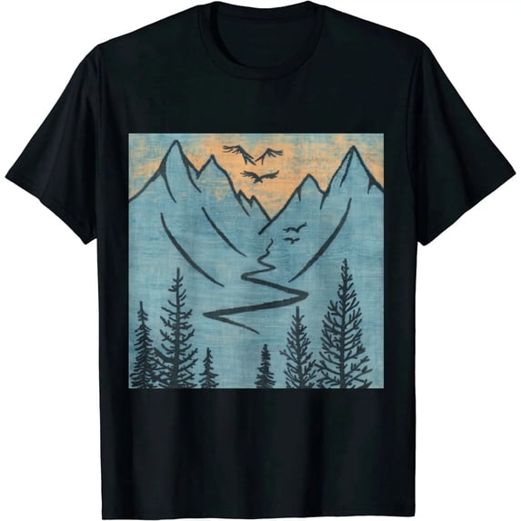 Qinduosi Women Go Outside Adventure Nature Shirt Workout Hiking Camping Climbing Road Trip Tee Tops Athletic Summer T Shirt Black