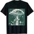 thumbnail image 1 of Qinduosi Women Mushroom Moon Graphic Sleeveless Floral Printed Aesthetic Tank Tops Hiking Adventure Nature Outfit Black, 1 of 3