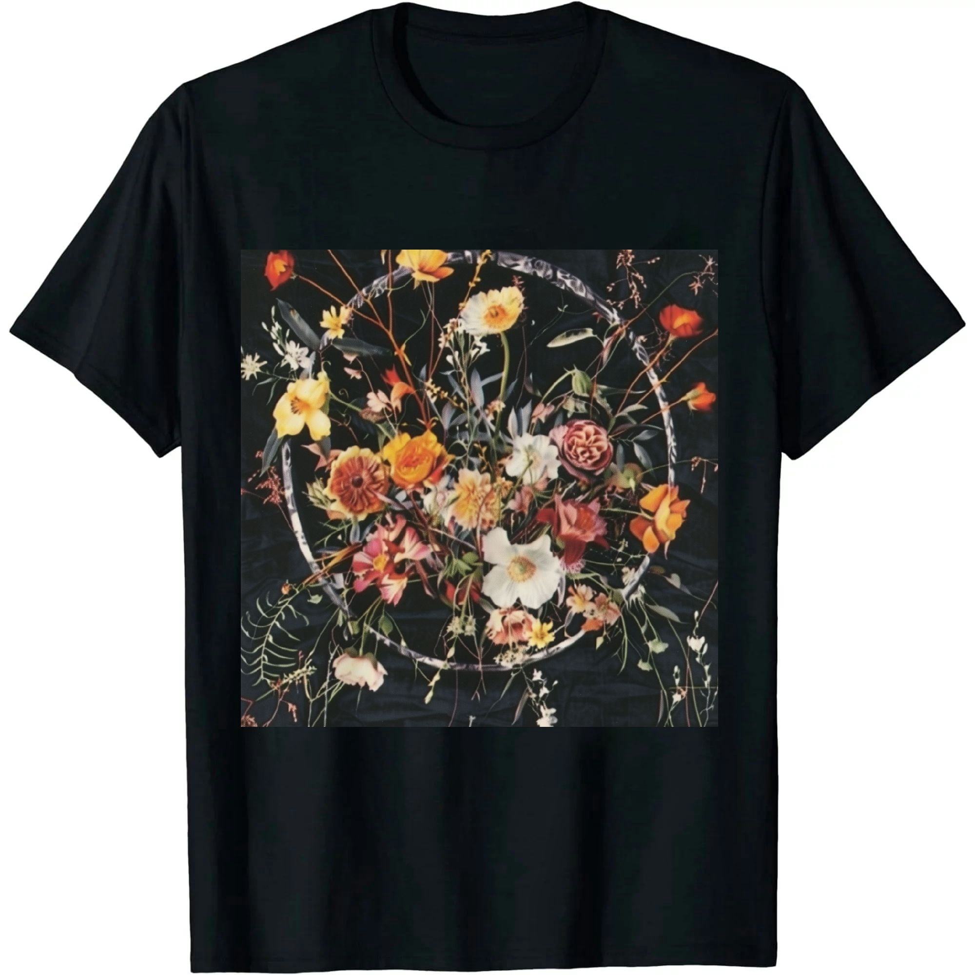 Qinduosi Women Vintage Flower Shirts Wildflower Graphic: Boho 