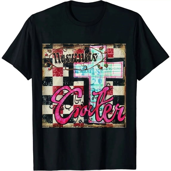 Qinduosi Women's Easter Shirt T-Shrits: Saved by Shirts Bleached Graphic Tees Short Sleeve Top Black