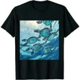 thumbnail image 1 of Qinduosi Women's Long Sleeve Salty by Choice T-Shirt Black, 1 of 3