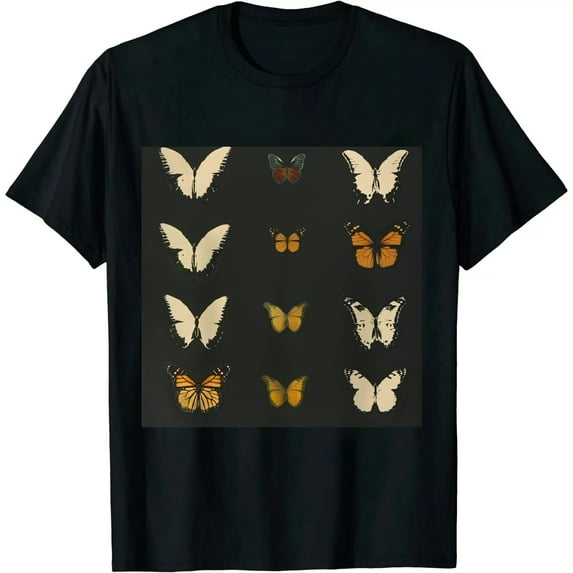 Qinduosi  Women's Oversized T Shirts Graphic Tees Casual Vintage Summer Tops Half Sleeve Shirts Black
