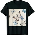 thumbnail image 1 of Qinduosi  Women's Plus Size Short Sleeve Sheer Mesh Tops T Shirt Blouse Black, 1 of 3